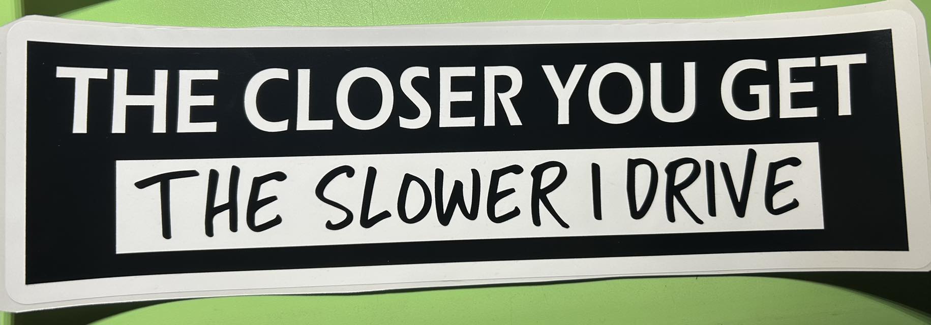 Bumper Sticker
